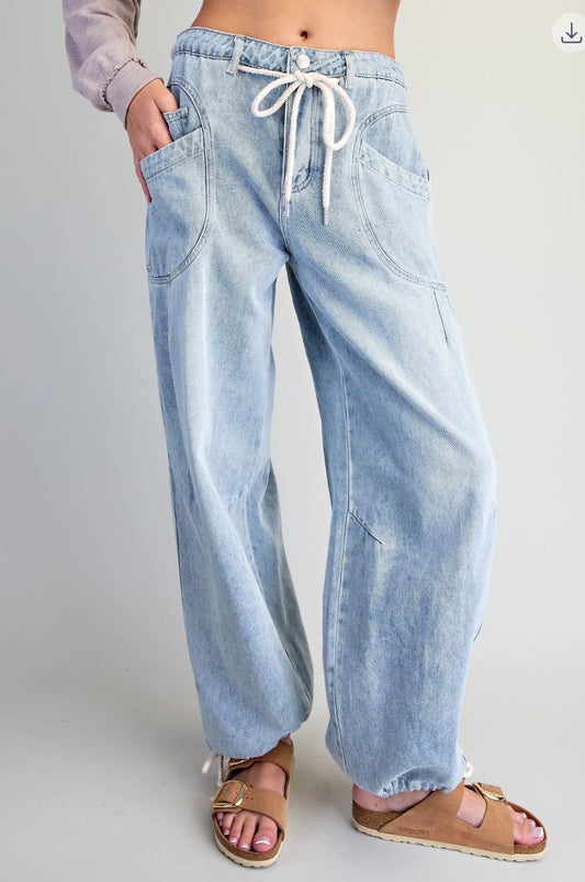 Aaron Tie Hem Pants