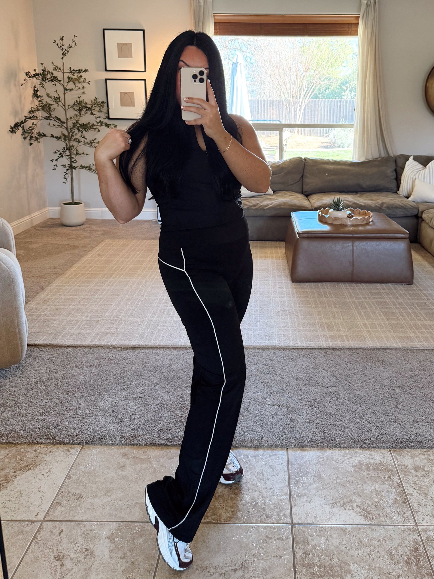 Contrast Detail Workout Legging