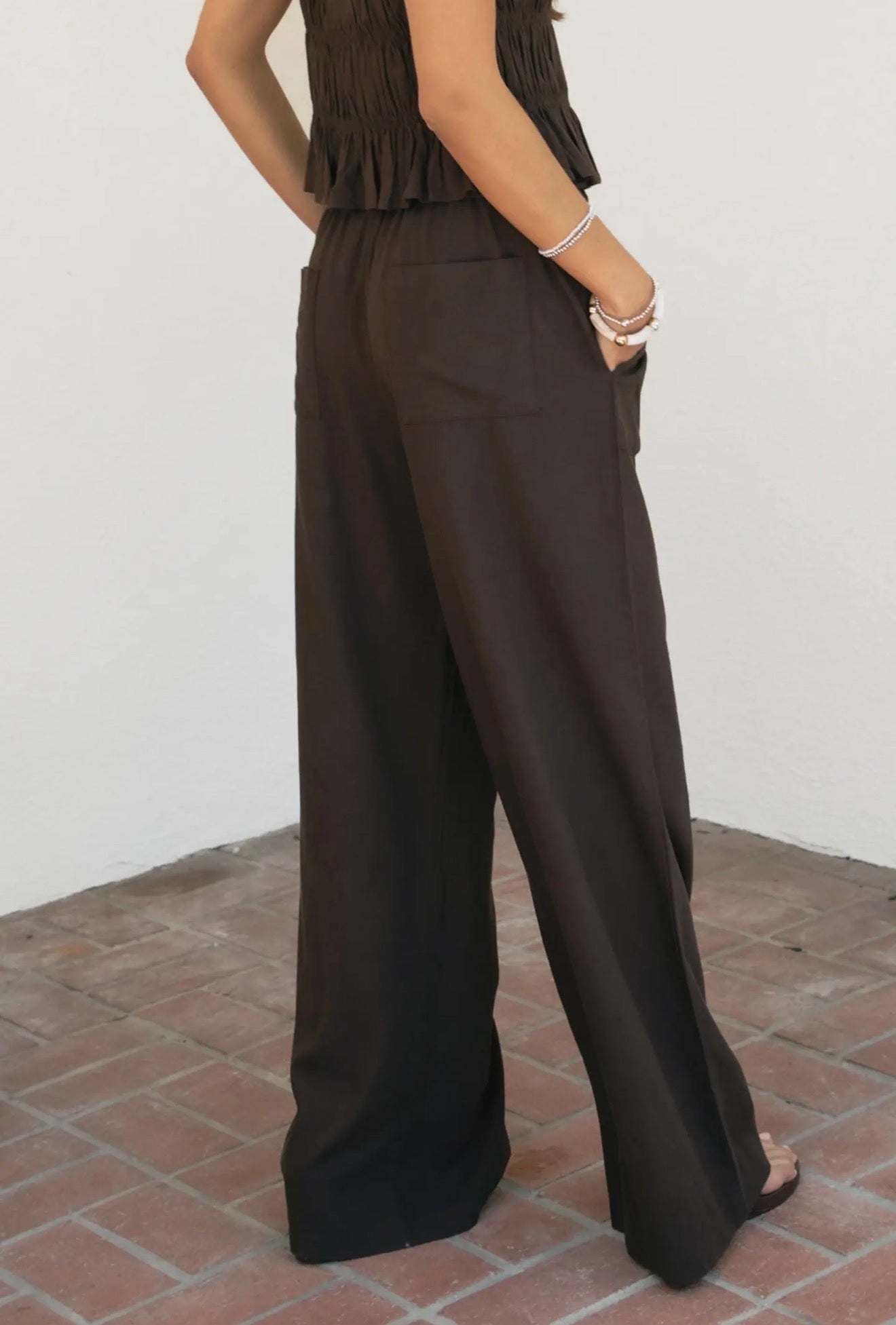 Chocolate Drawstring Pants