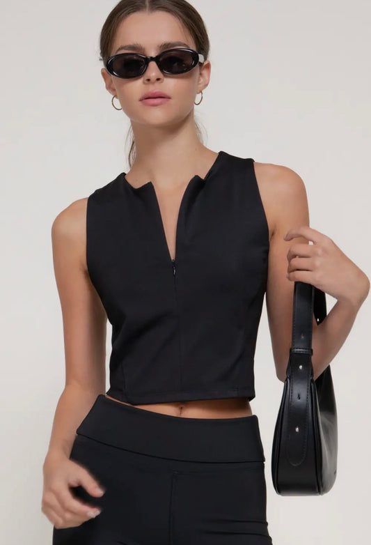 Half Zip Workout Top