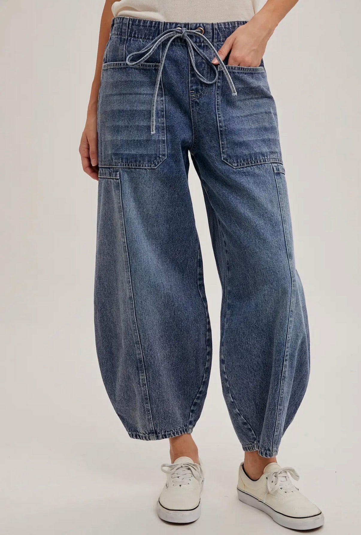 Hudson Barrel Jeans