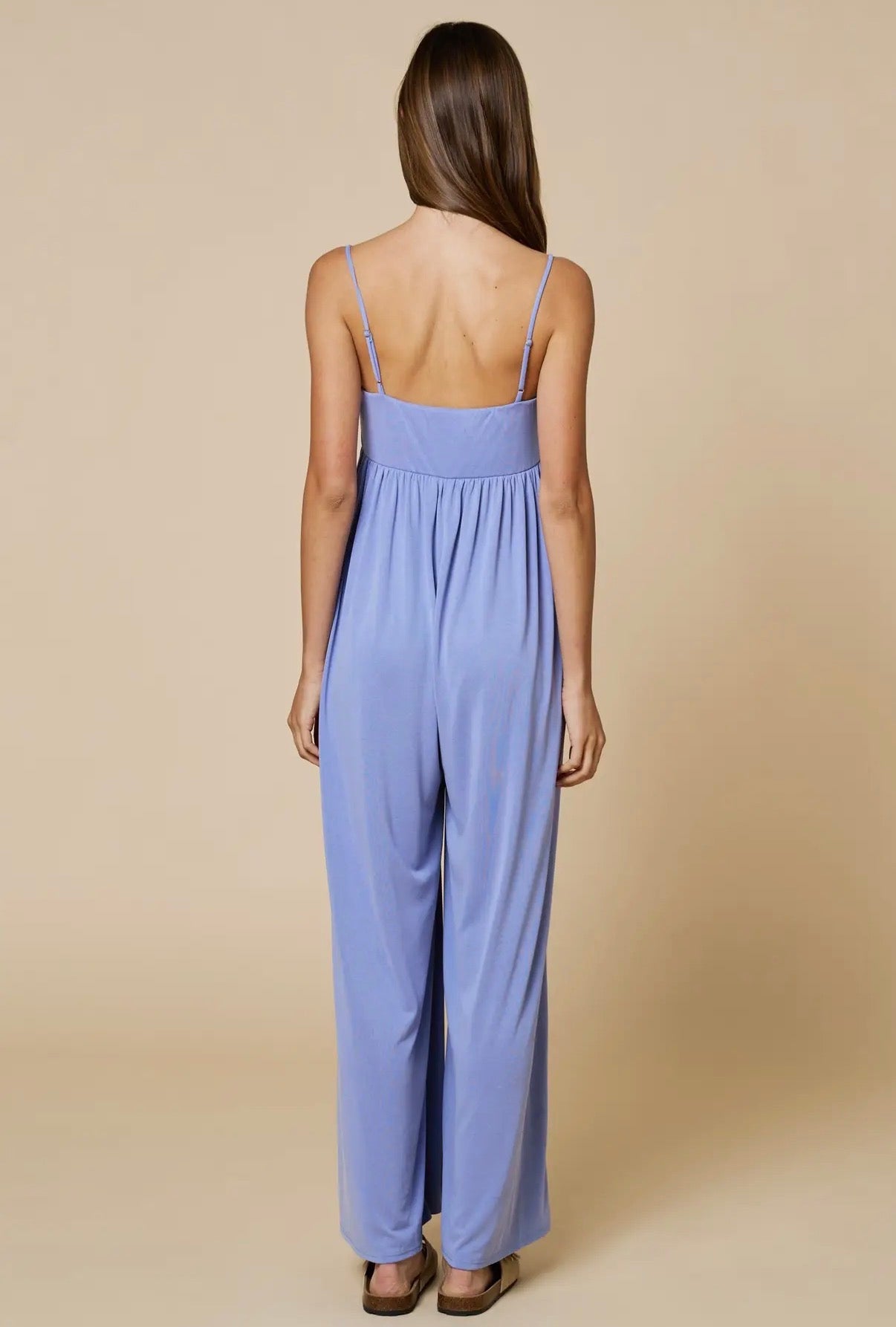 Heather Pocketed Jumpsuit