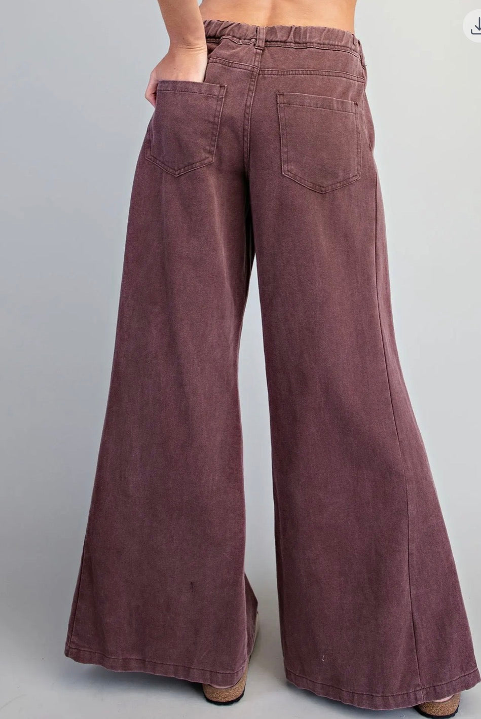Mahogany Wide Leg Pants