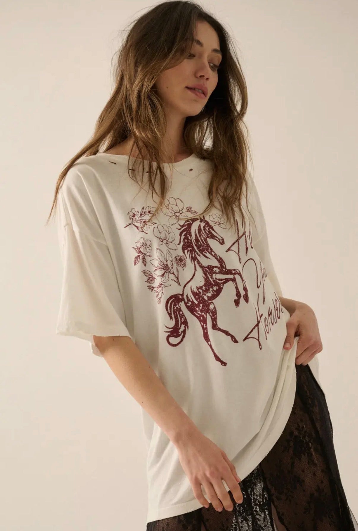 Hold Your Horses Graphic Tee