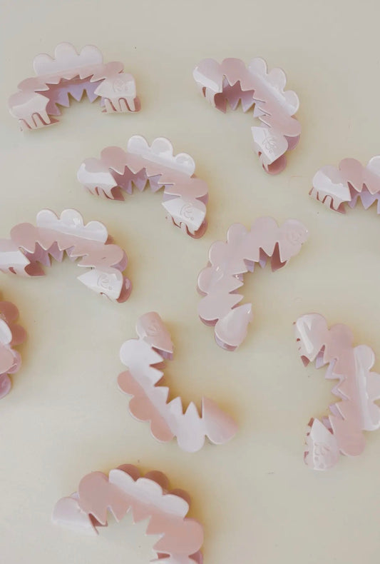 Spring Petal Arch Claw Clip