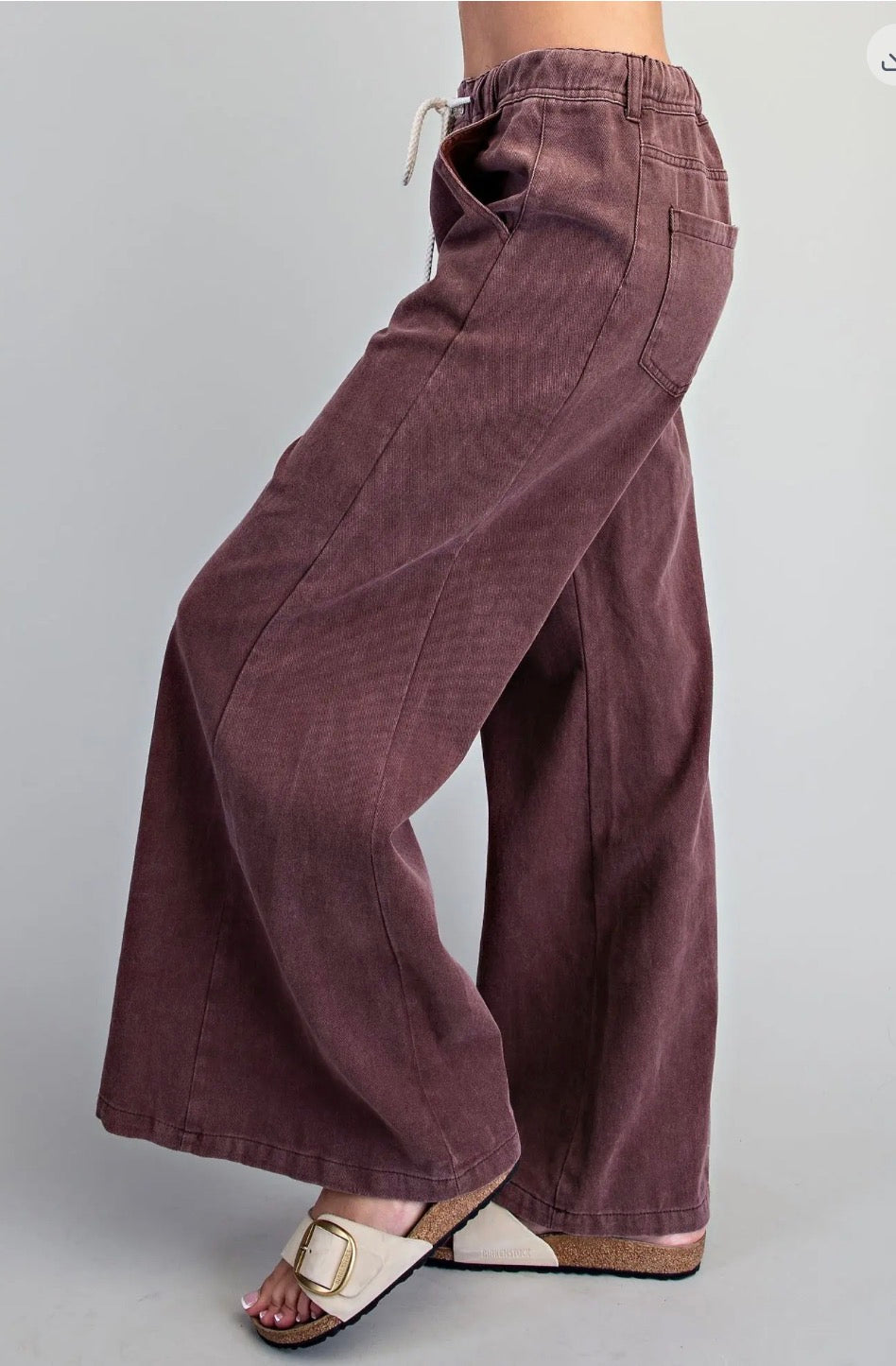 Mahogany Wide Leg Pants