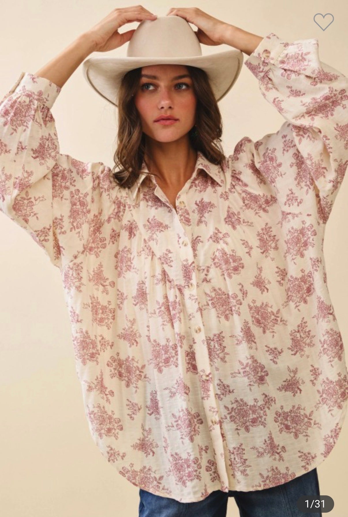 Luxe Floral Balloon Top