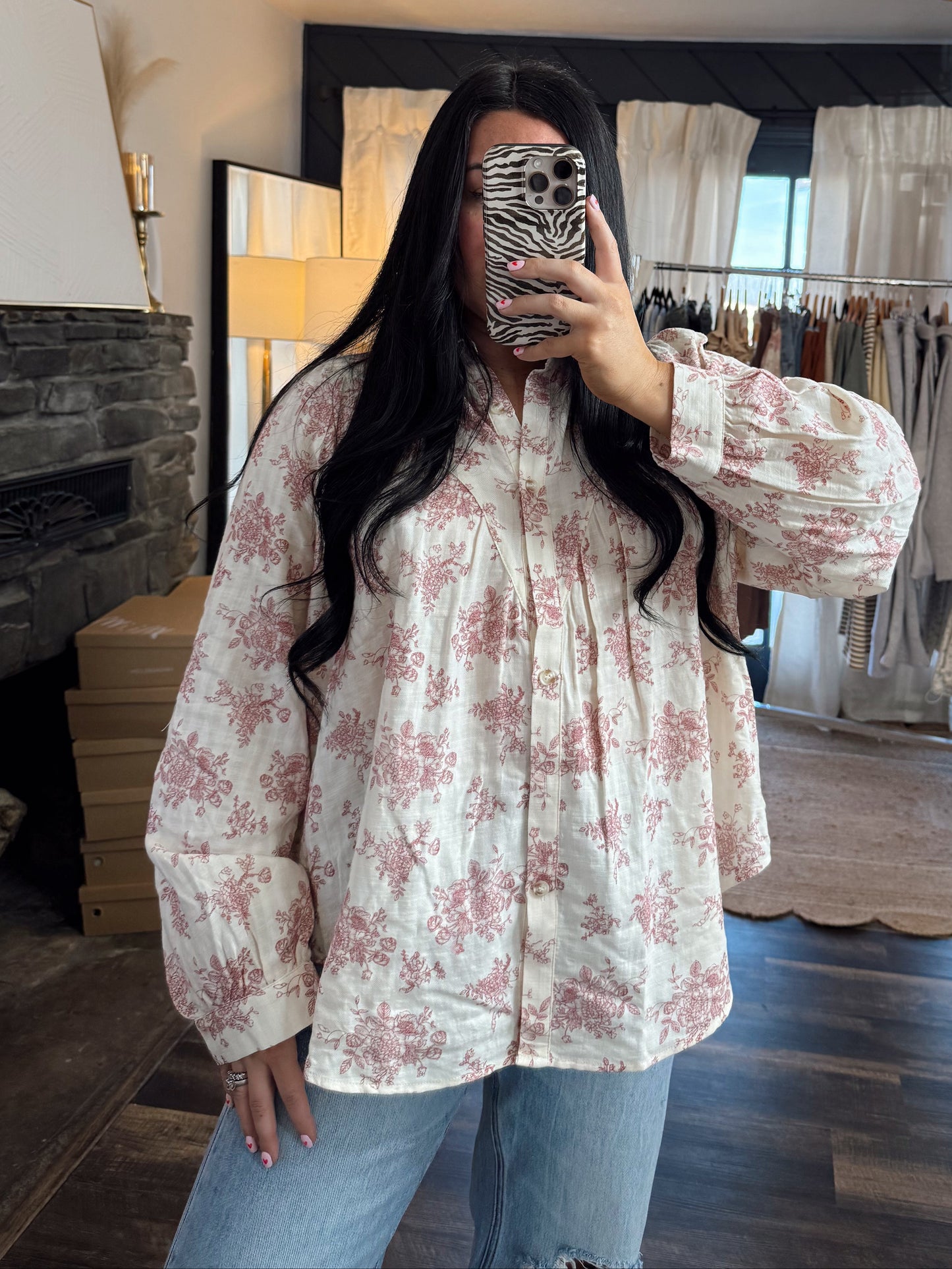 Luxe Floral Balloon Top