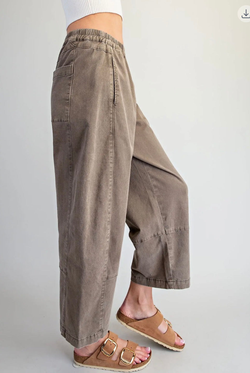 Dry Herb Cropped Pants