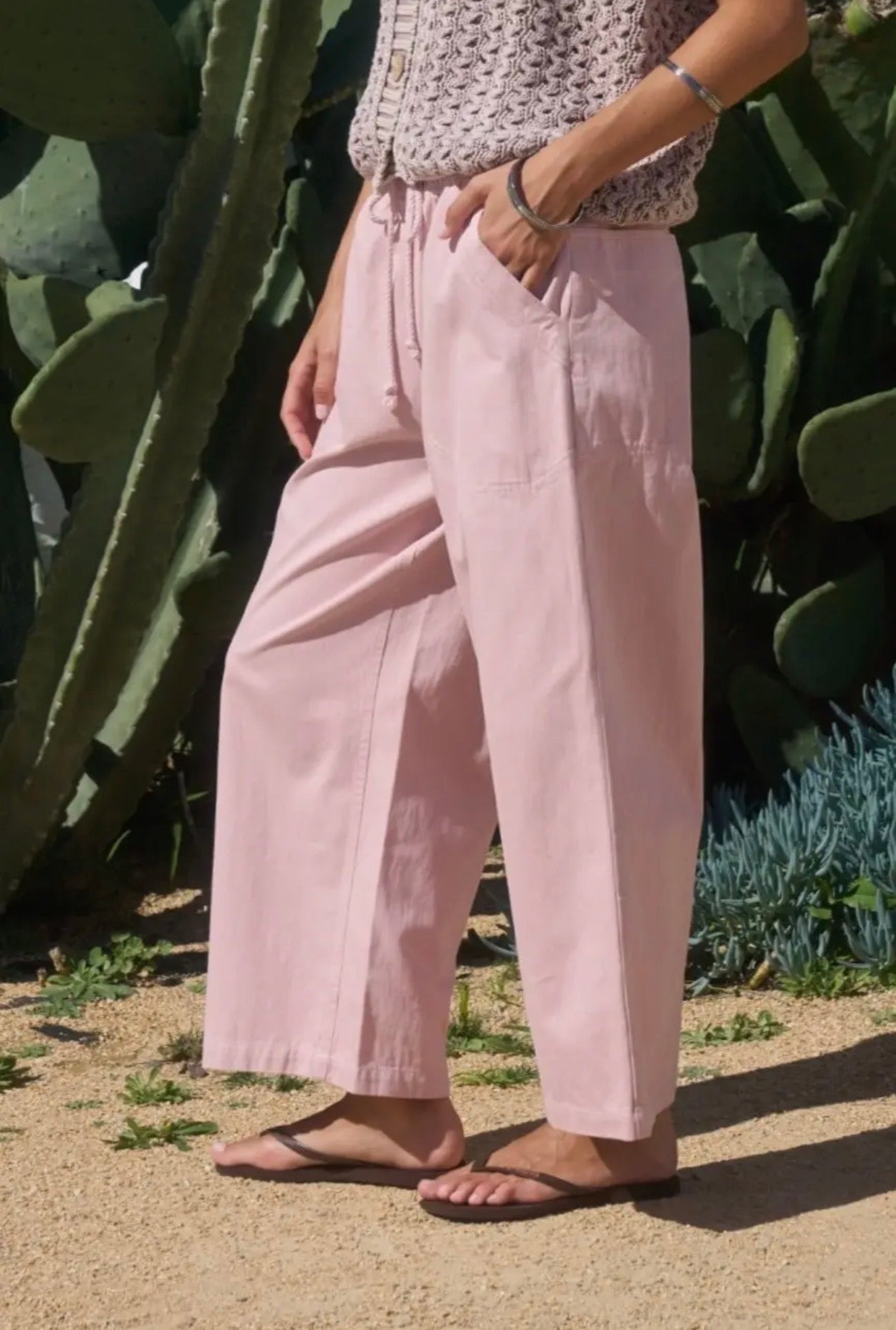 Pink Relaxed Pants