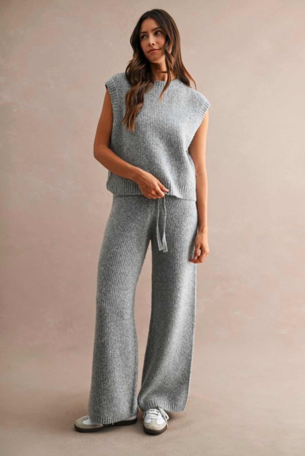 Cozy Ribbed Sweater Set