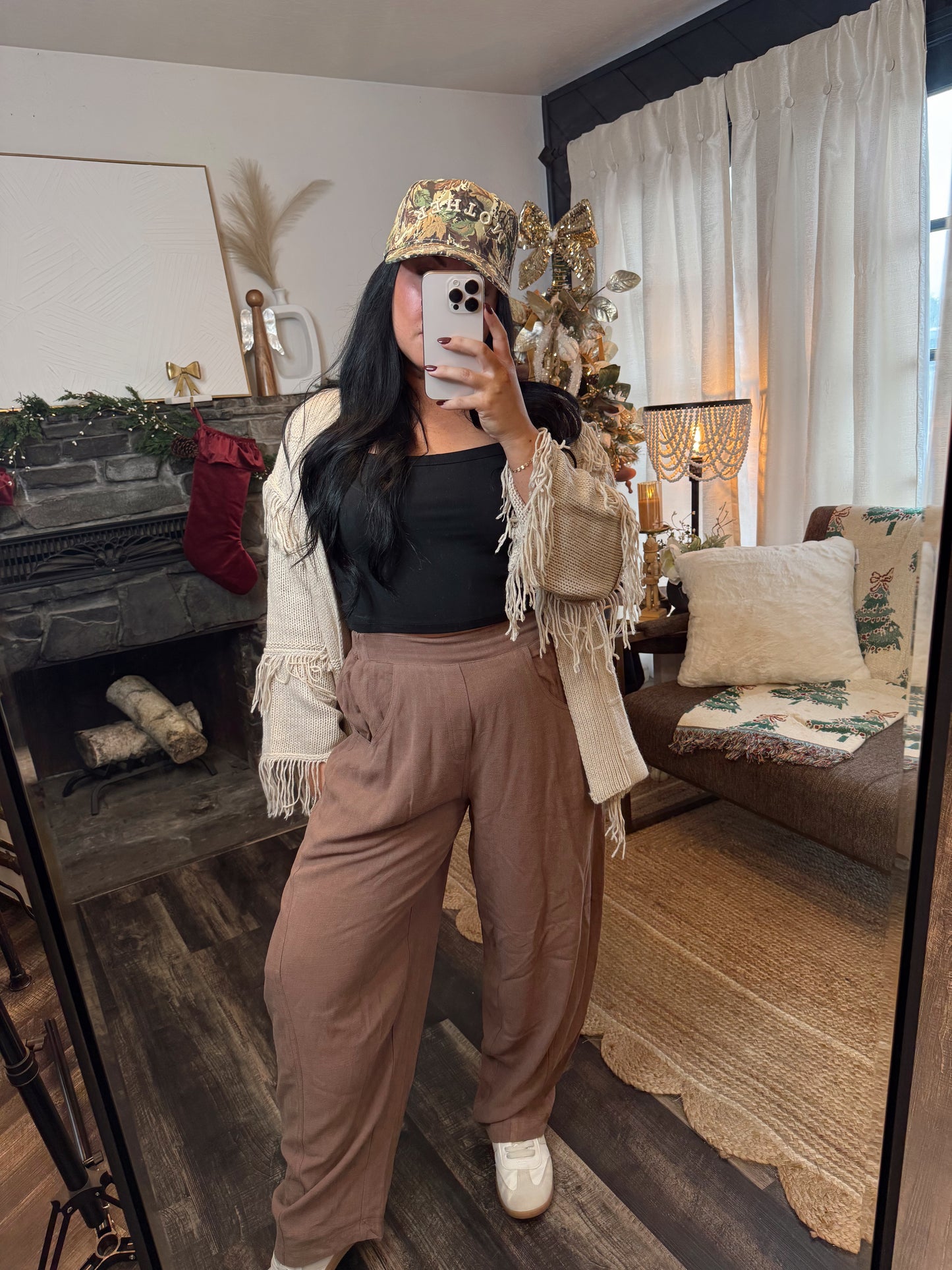Relaxed Barrel Leg Pant