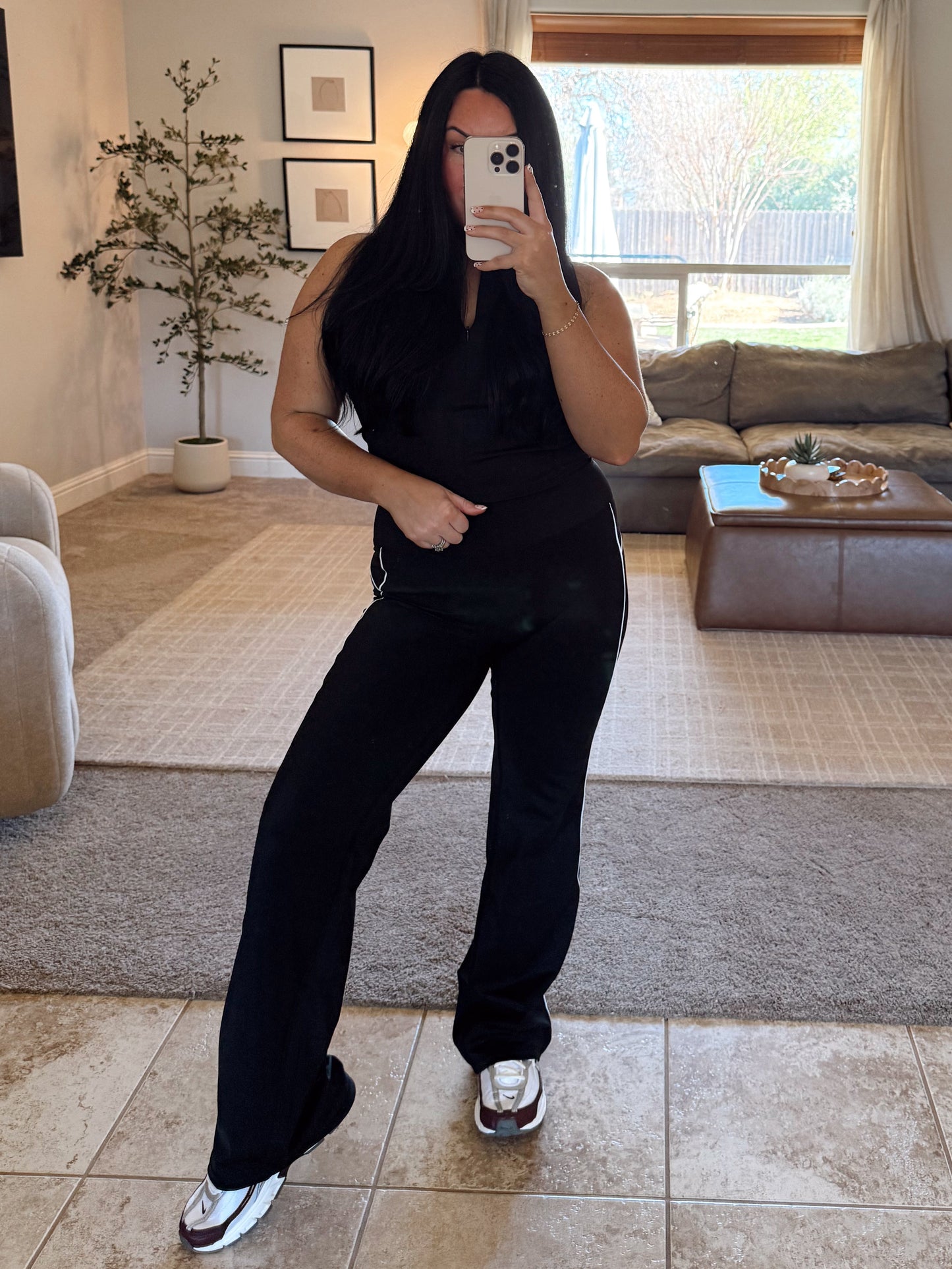 Contrast Detail Workout Legging