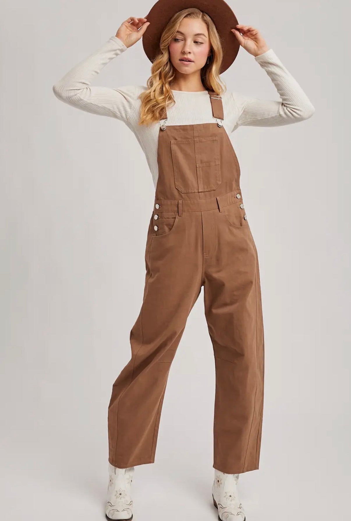 Chocolate Barrel Overalls