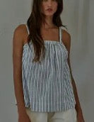 Cotton Stripe Tank Top