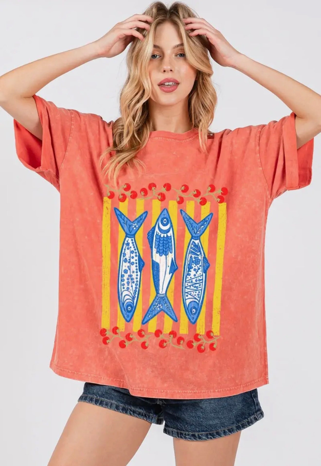 Anchovies Vintage Graphic Tee
