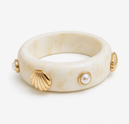 Coastal Charm Resin Cuff