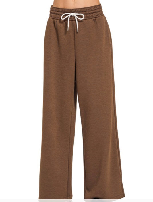 Brown Scuba Pant