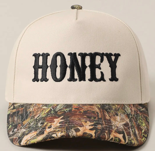 Honey Camo Hat