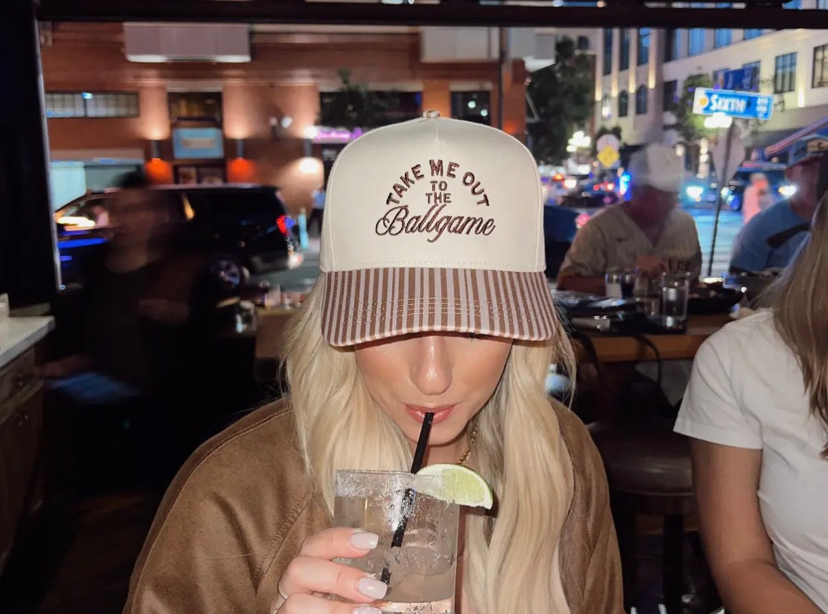 Take Me Out To The Ballgame Hat