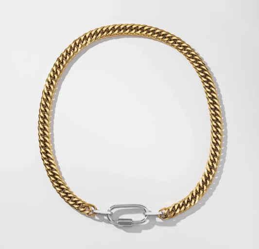 Harlow Two Tone Chain Necklace