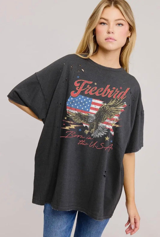 Freedom Eagle Graphic Tee
