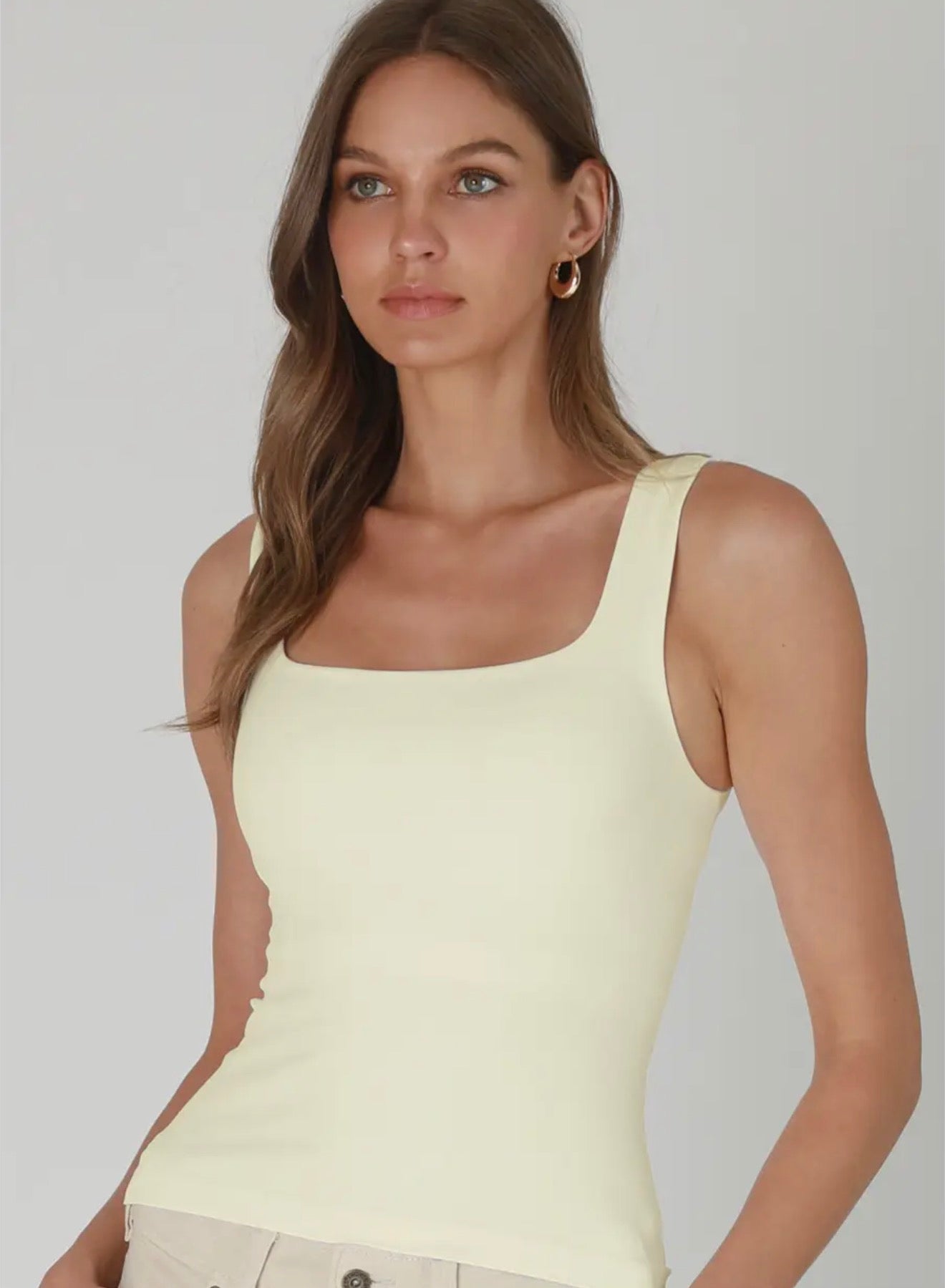 Square Neck Tank Top