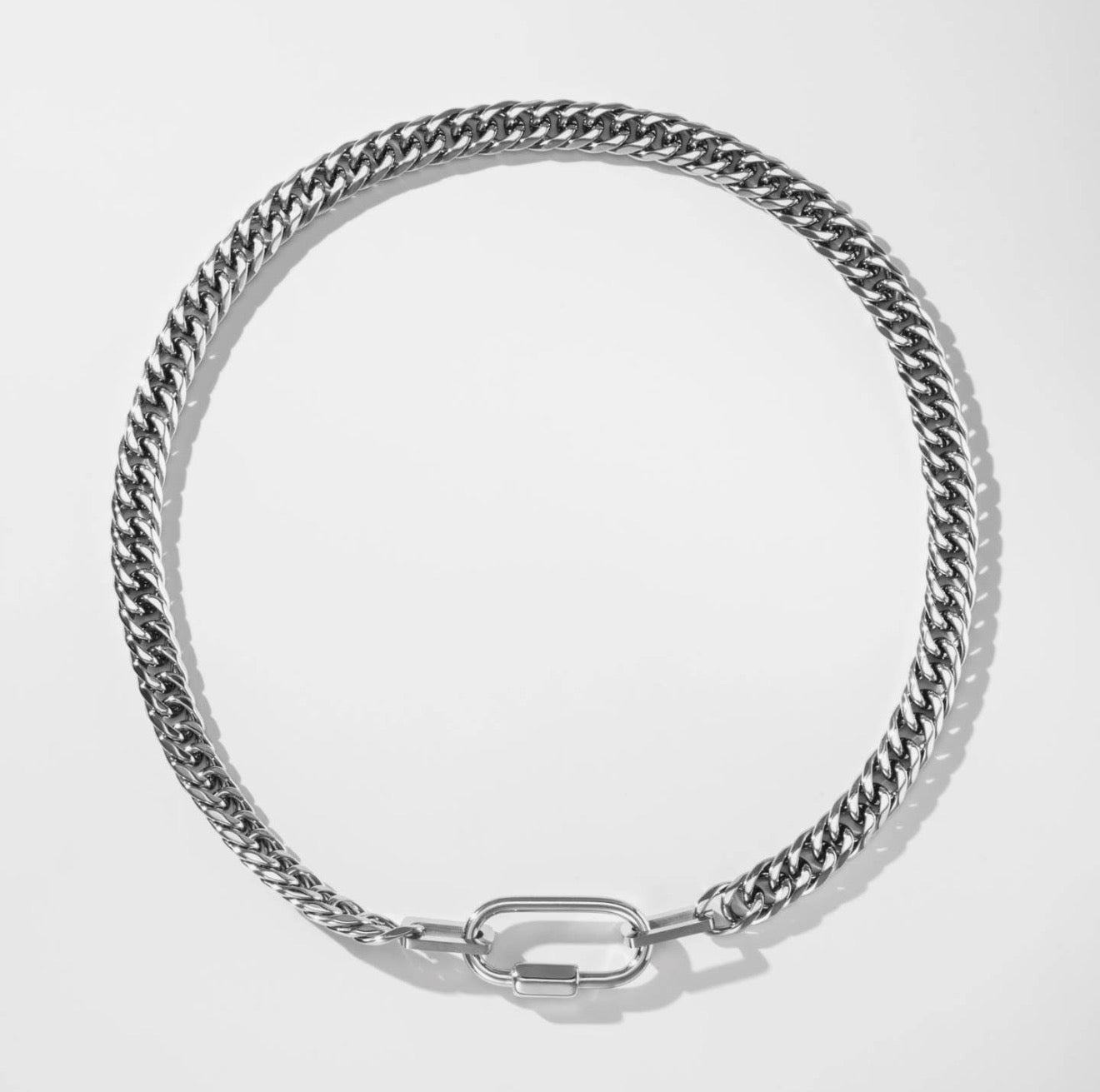 Harlow Silver Chain Necklace