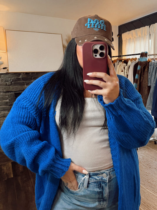 Bad Hair Day Studded Baseball Cap