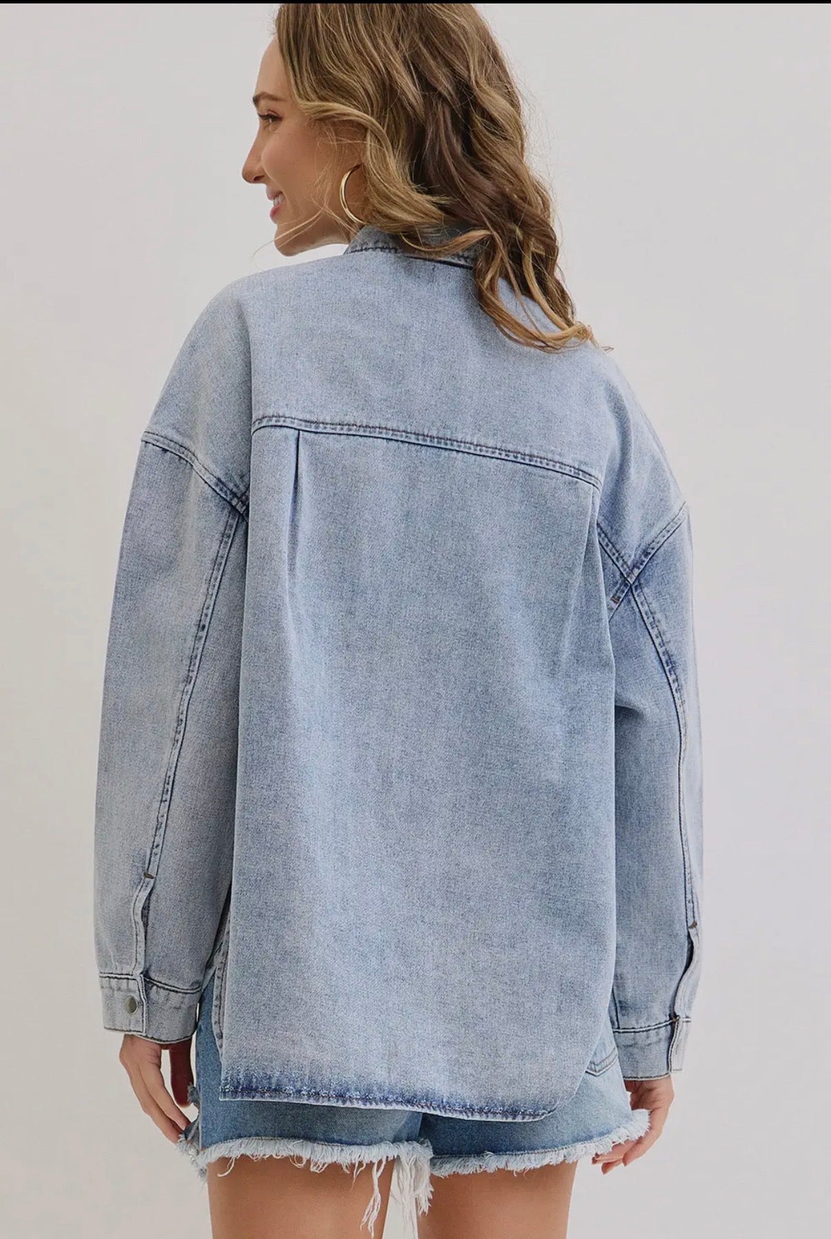 Washed Denim Shirt
