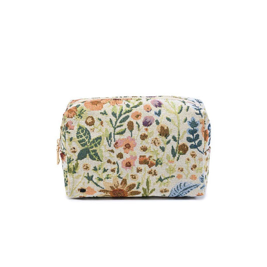 Garden Tapestry Cosmetic & Travel Organizer Pouch