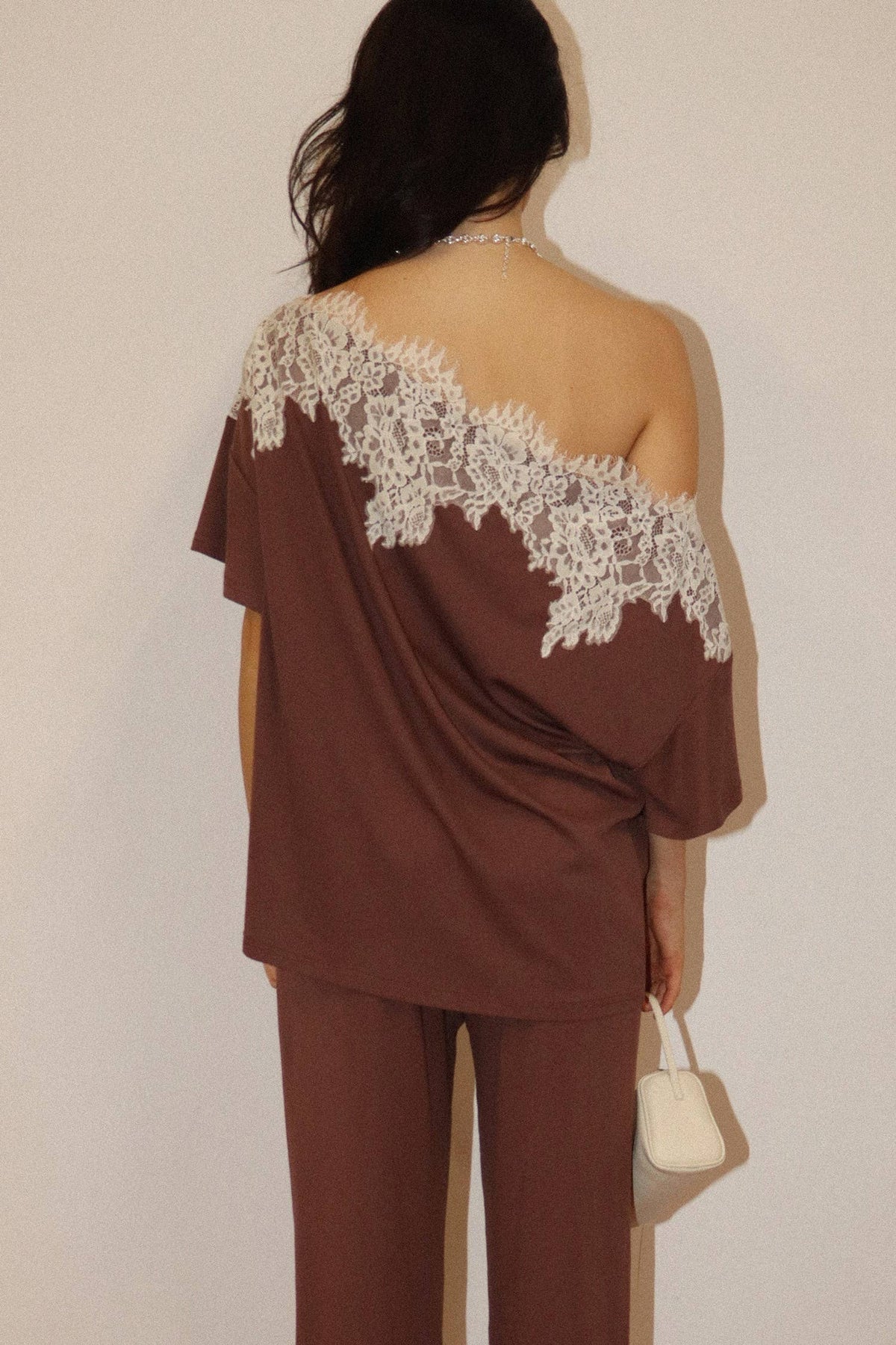 Lace off Shoulder Top
