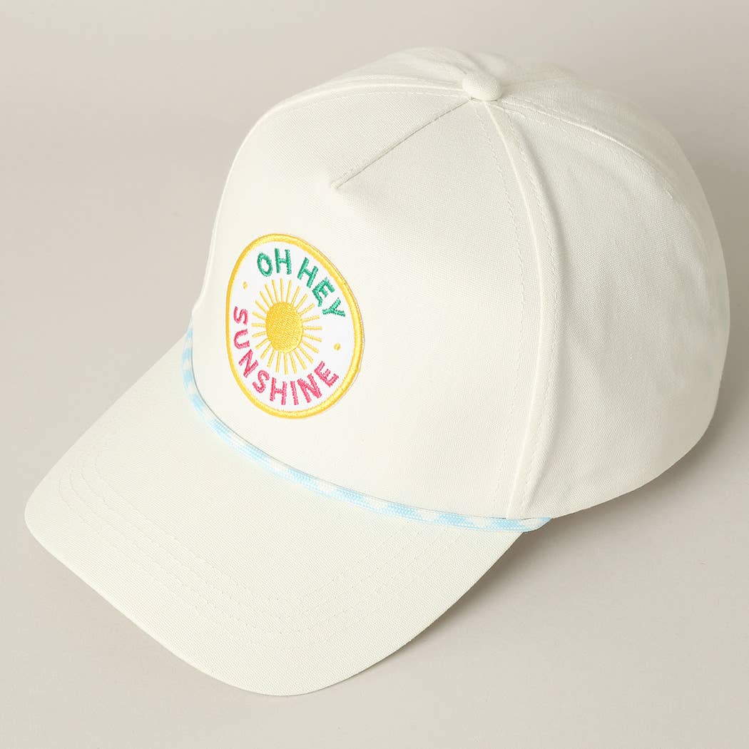 Oh Hey Sunshine Trucker Hat