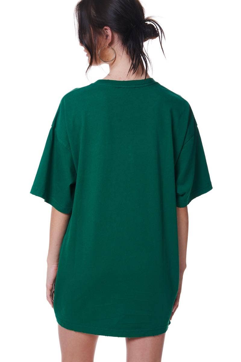 Good Vibes Sunshine Oversized Graphic Top