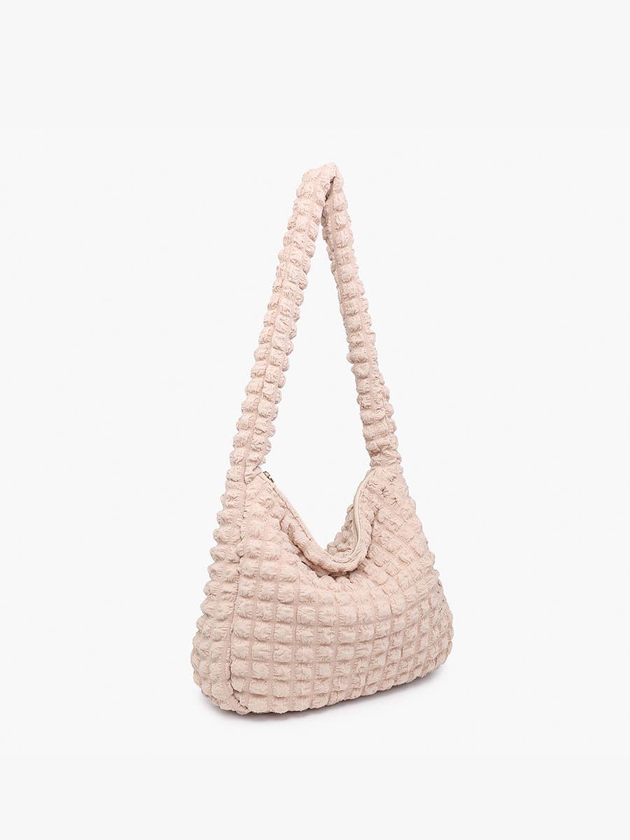 Rosemary Quilted Puffy Crossbody Bag