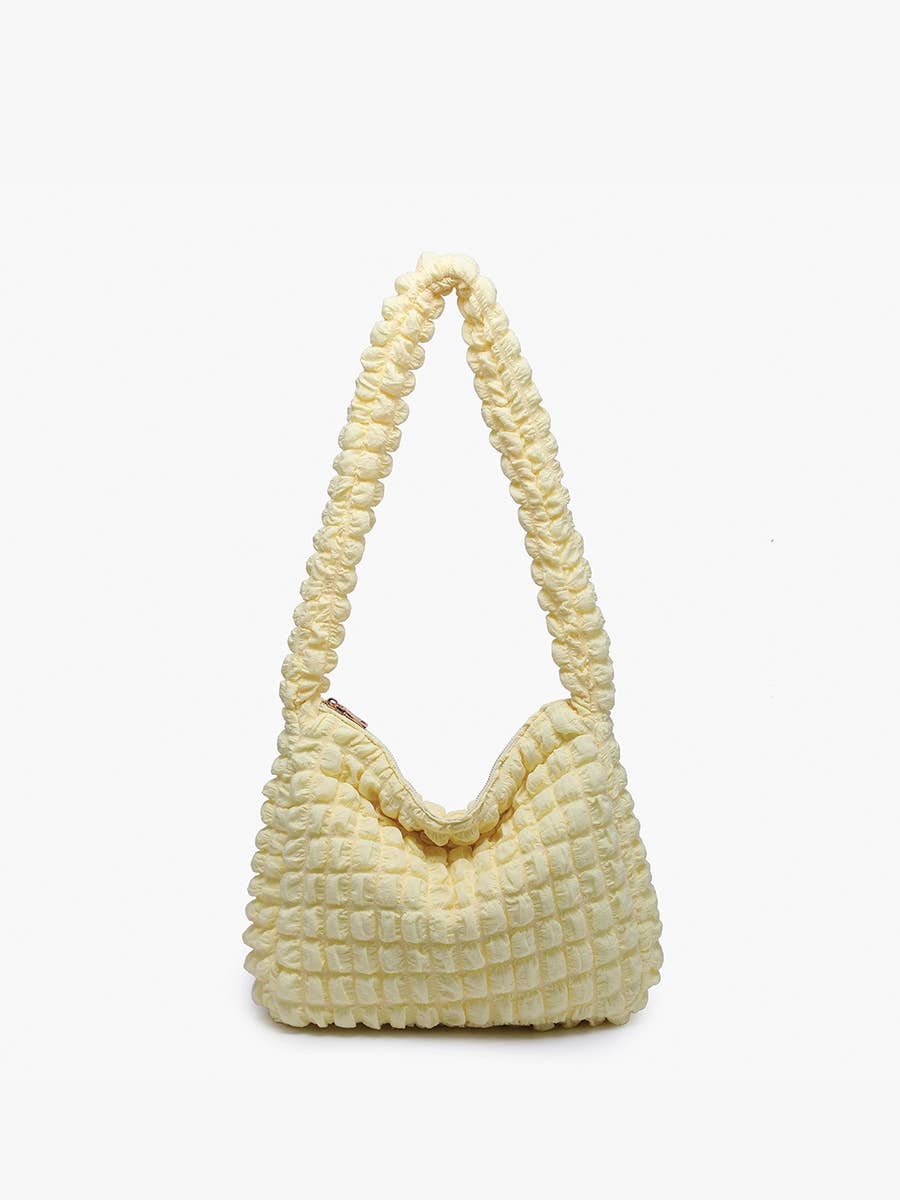 Rosemary Quilted Puffy Crossbody Bag